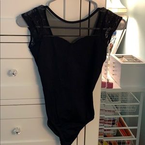 black Suffolk leotard